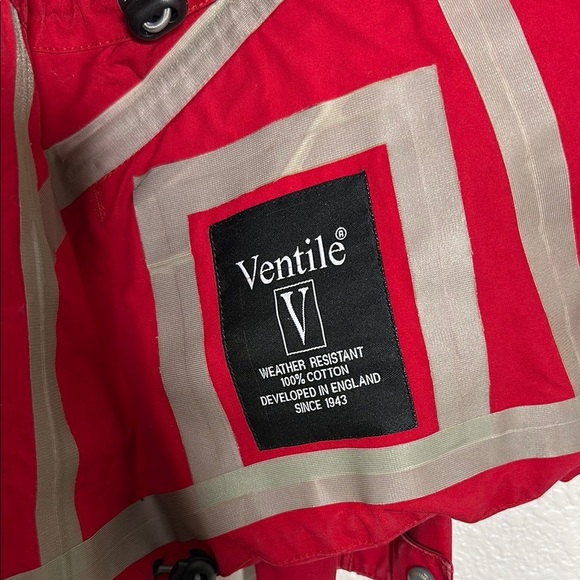 Guideboat Co. Ply The Waters Red Weather Resist Jacket S - Picture 6 of 9